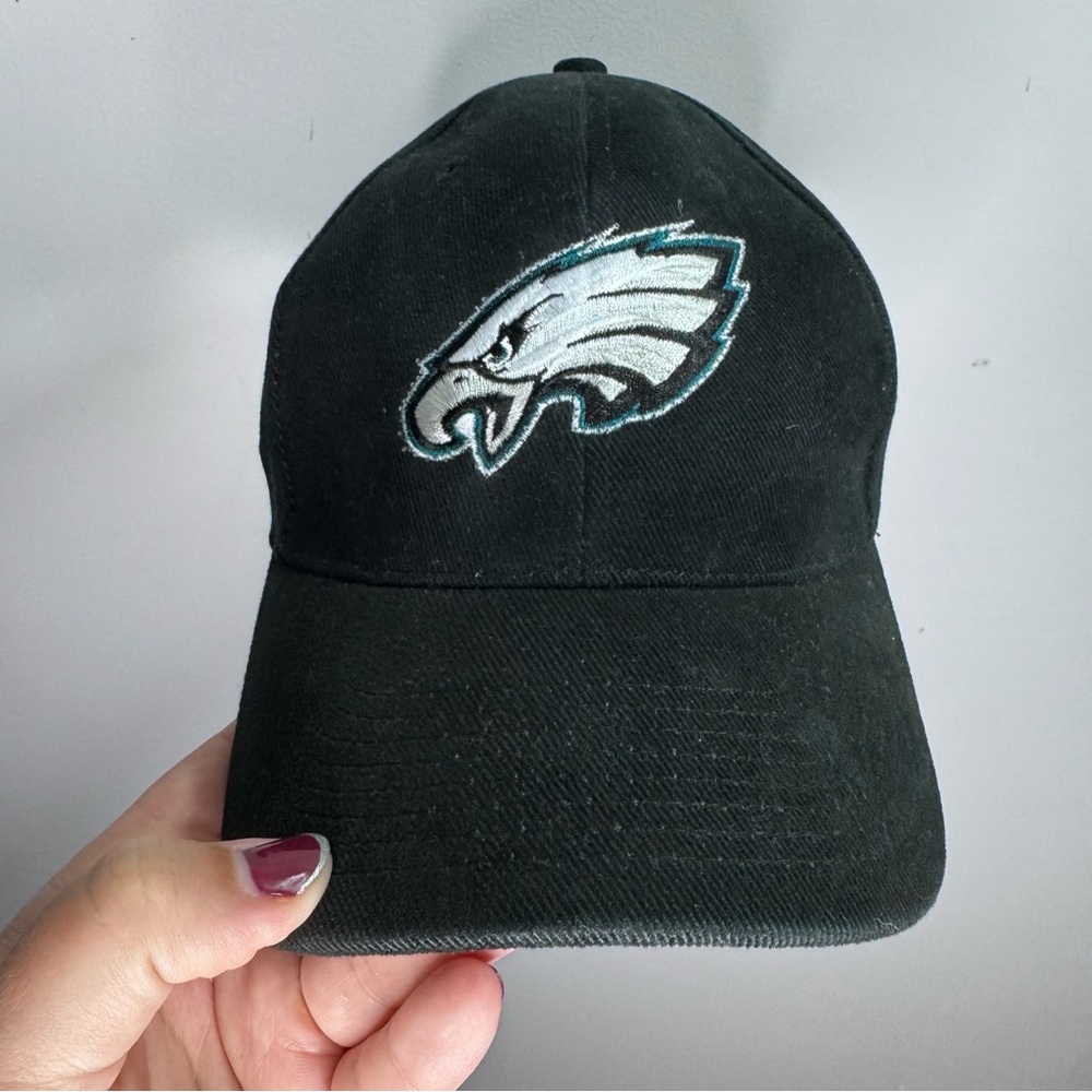 Vintage Philadelphia Eagles Fiber Optic Light Up Beanie NFL 90s - Picture 3 of 8